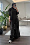 5712 - Stylish Comfortable Soft Textured Women's Blouse Pants Set - 2