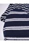 Black and White Striped Knitwear Knitted Fabric Thin Soft Cardigan & Sweater Fabric 190X260Cm - 4