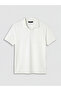 Rmz Gi̇yi̇m Farkiyla Devrik Roba Yaka Men's T-Shirt - 8