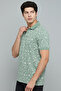 Printed Polo T-Shirt with Short Sleeves - 3