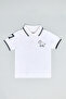 Print Detail Polo T-Shirt and Short Sleeves