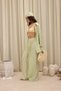 Sanary Bandana Detail Green Shirt and Pants Set - 4