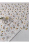 100% Cotton. Single Layer Patterned and Plain Muslin Baby Blanket