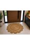 Round Mat Carpet Bohemian Decor Mat Carpet Rug - 2