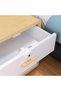 Smart Fingerprint Drawer Lock, Keyless Anti-Theft Touch Lock for Cabinets, Stores up to 16 Fingerprints, Battery-Operated, White - 6