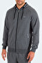 Fender Men's Anthracite Hooded Zipper Tracksuit Set - 2