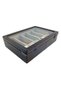 Diji 5 Glasses 5 Watch Box Watch and Glasses Bag Crocodile Brown Inside Brown Cream Padded - 5