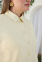Yellow Logo Detailed Cotton Shirt - 5
