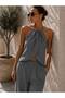 Halter Neck Flora Set - 2