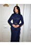 Women's Ruffle Detail Lace Model Skirt Jacket Double Set - 2
