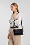 Daily Use Small Size Waterproof Crinkle Fabric Women's Phone and Messenger Bag Sand - 6