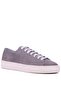 - Genuine Nubuck Leather Gray Color Men's Sneaker - 666-0381 - 3