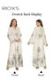 Women's Muslim Dress, Diamond Ironing Arabian Dresses, Stylish Leopard Print Dress, Ladies Islamic R - 2