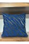 Dark Blue-Grey Jacquard Woven Kirlent Cover