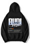 Unisex Oversize Rs5 Audi Rs5 Hoodie Black