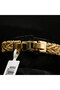 Gold-Tone Woven Mesh Bracelet for Women, Multi-Row Link Bracelet with Box Clasp Closure - 7