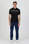 Polo Collar Cotton Pocketless Short Sleeve T-Shirt - 6