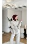طقم بنطلون مزين بأزرار من مجموعة New Season Dream Pearl - 6