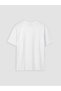 Alita City Lcw Kids White Short Sleeve Oval Neck Printed Girls' T-Shirt with a Difference - 5