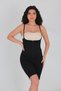 Wood Ve Erşah 456 Zippered Full-Length Corset with High Waist Gathering and Shaping Effect