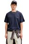 تي شيرت رجالي من Odyssey Gray طراز JORMONTAUK AOP BACK TEE SS CREW NECK SN رمز الموديل: 12292148Odyssey Gr - 5