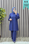 Women's Clothing Large Size Floral Pearl Beaded Crepe Fabric Double Set