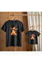 Father's Day Concept - Father-Child Combination T-Shirt Oversize 100% Cotton T-Shirt (Must Be Ordered in Pairs for Combination)