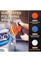 Cordless Car Buffer Polisher with 2 PCS 12V Lithium Rechargeable Battery, 8 Speed Variable - 6