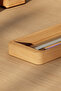 Gobi Horizontal Pen Holder |   Oak Wood Desktop Organizer | - 3