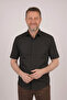 Men's Black Classic Cut Short Sleeve Shirt
