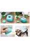 Cat and Dog Pet Washing Brush with Shampoo Container Silicone Pet Bath Washcloth - 7