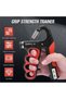Generic Grip Strength Trainer Kit, Hand Grip Strengthener with Electronic Counting, Grip Strengthener Exerciser for Muscle Building and Injury Recover - 2