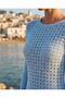 Summer Bodycon Knit Mini Dress - 3
