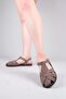 Seti̇f Closed Toe Sandals Mink - 2