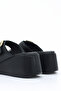 Dl 40 Genuine Leather Adjustable Buckle Slippers - 4