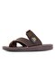 Slippers for Men light weight comfort Men Slippers SS-7605 Brown - 2
