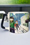Komi Can'T Communicate Anime Printed Ceramic Luxury Mug (1 Piece) Custom Black Handle Wave Handle V3D