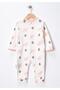 Baby Girl Zippered 100% Cotton 9/12/18 Months 3 Piece Jumpsuit Set - 3