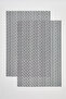قطعتان من مفارش المائدة المزخرفة - 38×45 سم - 2