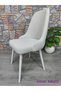 Halka Chair with Arms Model Kitchen and Living Room Chair Cover - 7