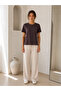 Women's Crew Neck Lycra Modal T-Shirt - 6