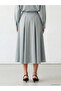 Trendlucky Plaid Pleated Skirt with Difference in Color - 4