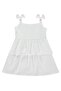 Shoulder Bow Dress for 2-5 Years Old - Off-White - 2