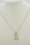 Style Pearl/Xuping Jewelry Z Flat Letter Necklace - 2