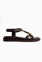 Louis Brown Buckle Detailed Women's Sandals - 2