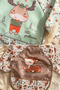 Bambino Waterproof Long Sleeve Stain-Resistant Baby Food Bib Set of 2 - Blw Compatible Forest Friends Se - 6
