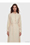 Esvab • Modern & Distinctive Ruffled High Collar Modal Blend Dress - 2