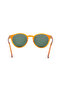 Polarized Sunglasses Yellow Frame Green Mirror Lens 51mm - P603GR3PV - 4