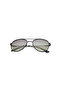 Non Polarized Sunglasses Black Frame Green Mirror Lens 55mm - M256GR4V - 6