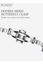 Womens Quartz Watch with Alloy Strap Small Square Roman Numerals Dial Waterproof Fashion Analog Wristwatch Gift for Ladies Rose Gold - 6